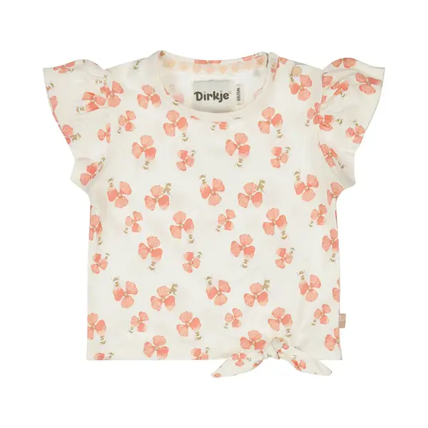 Dirkje Meisjes T-shirt - Off-white thumbnail