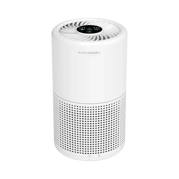 Erikssøn Luftreiniger Prime - Weiß - 70 M3/h - Hilft Gegen Staub Und Heuschnupfen Und Allergien - Mit Hepa-Filter - Luftreiniger thumbnail