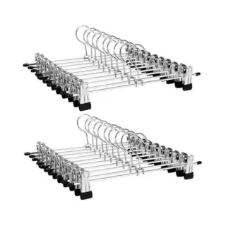 Life's Green Life’s Green® - Broekhangers - 20 Stuks - Broekhanger Met Knijpers - Kleerhangers