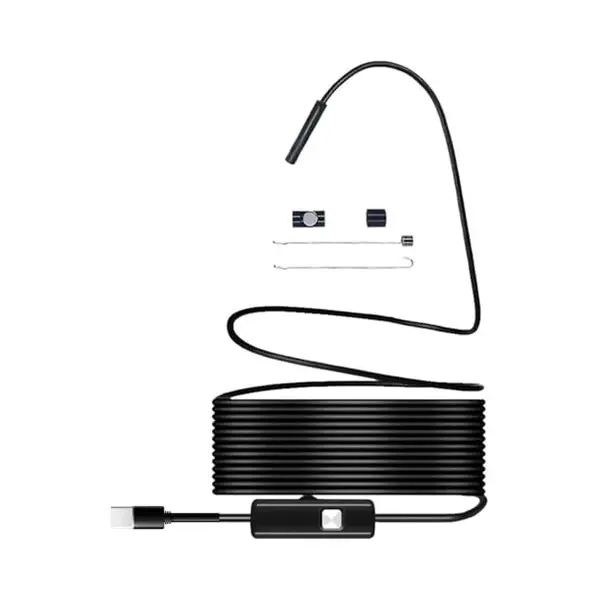 Staza Endoscoop - Geschikt Voor Usb-C En Lightning Smartphones - Inspectiecamera - Inspectiegereedschap - 8mm Kop - Flexibele Hd - 5M Kabel - Waterproof - 8 thumbnail