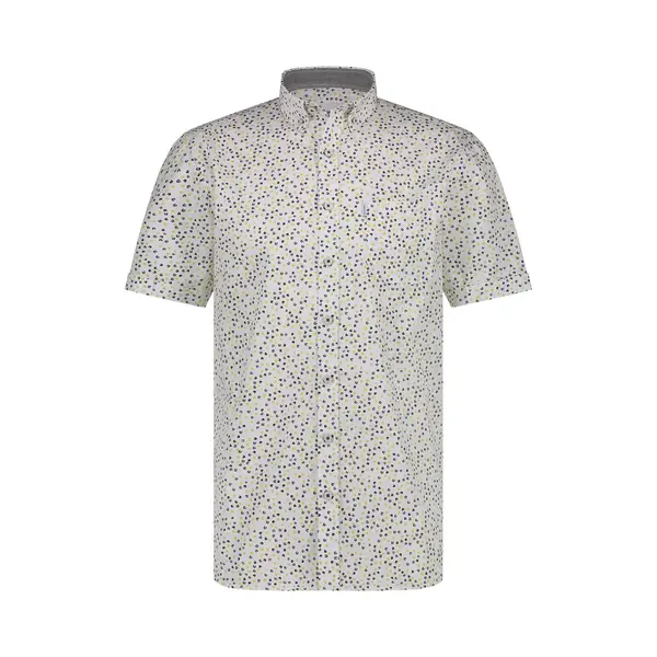 State Of Art Short Sleeve Overhemd Print Groen - Maat L - Heren - Overhemden Casual thumbnail
