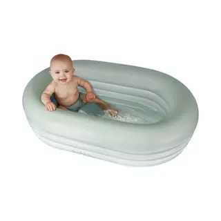 Bobbie. Sea - Opblaasbaar Babybad - 2-in-1 Meegroeiend Baby Bad Van 0 Tot 2 Jaar - Opblaasbaar Zwembadje Baby -Kraamcadeau Voor Jongen En Meisje -