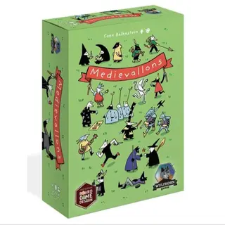 Hot Games Wulfhorn Games Medievallons - Kaartspel Nl/En/De/Fr - 2 Tot 5 Spelers (2025)
