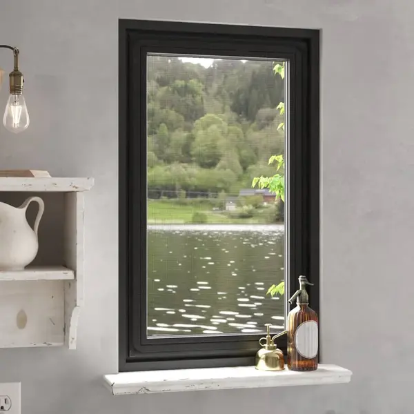Vidaxl - Magnetic Insect Screen For Windows Anthracite 80x140 Cm thumbnail