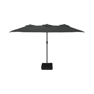 VidaXL - Parasol - Dubbel - 449x265 - Cm - Antracietkleurig