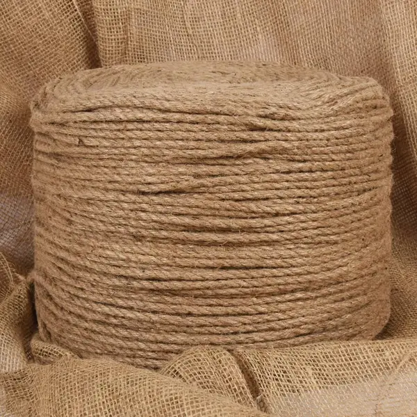 VidaXL Touw 100 M Lang 6 Mm Dik Jute thumbnail