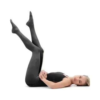 Dancer Dancewear® Professionele Zwarte Balletpanty | Ballet Panty | 70 Denier | Danspanty | Dans | Ballet | Voor Meisje & Dames | Maat S