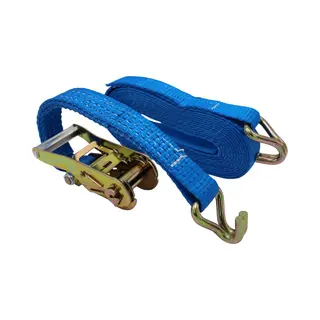 Tetra Tools Tetra Spanband Met Ratel - 2 Delig Met J-Haken - 35 Mm - 3 Ton Max - 6M Lang