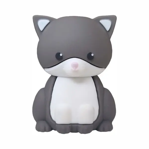 Ulticool Kat Usb Stick 128 Gb – Usb 3.0 High Speed - Voor Hem & Haar - Idee Voor Vrouwen, Vriendin, Tiener Meisjes Of Katten Liefhebbers – Grijs / thumbnail