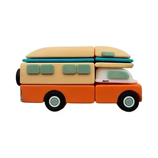 Retro Camper Bus Usb 3.0 Stick 64GB – High Speed - Travel - Gadget - Vintage - Reizen - Accessoire - Tiener - Meisje - Jongen - Ulticool