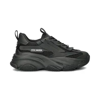 Steve Madden Sneakers Laag 'Possession' Zwart / Wit