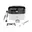750ml, Wit/Zwart