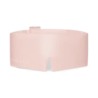 Dore & Rose - Slaapmasker - Oogmasker - Zijden Slaapmasker Voor Mannen En Vrouwen - Deep Sleep Mask - Eye Mask - Verduisterend - Wallen - Lichtroze -