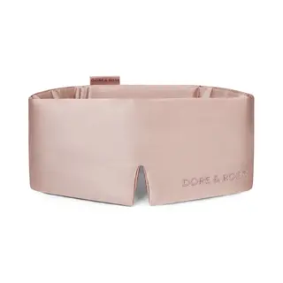 Dore & Rose - Slaapmasker - Oogmasker - Zijden Slaapmasker Voor Mannen En Vrouwen - Deep Sleep Mask - Eye Mask - Verduisterend - Wallen - Roze - Nº