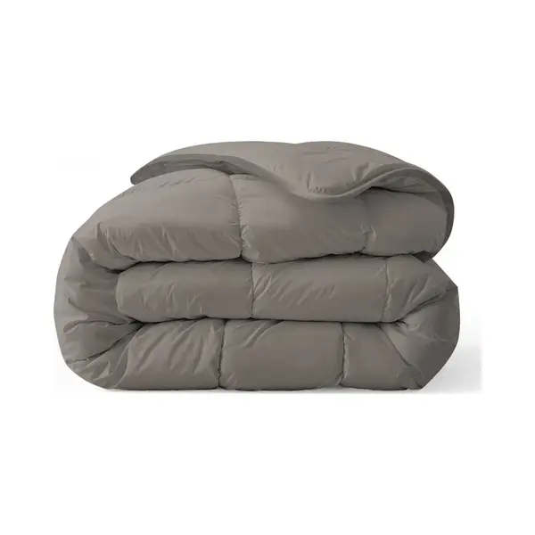 Zelesta® Everyday Uni Tender Grey 140x200cm - Dekbed Zonder Overtrek - 30 Dagen Proefslapen - Wasbaar Hoesloos Dekbed - Bedrukt Dekbed - All Year thumbnail