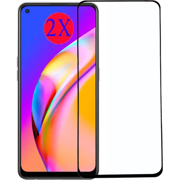 Sanmai Oppo A74 (4G) Screenprotector Glas Tempered Glass - Oppo A74 (4G )Screen Protector Glas Gehard- 2 Stuks thumbnail