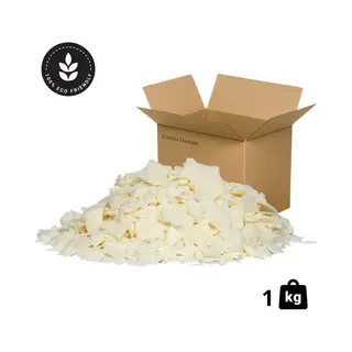 ZoeZo Design - Sojawas 100% Ecologisch - 1 Kg - Container Was - Vlokken - Soyawas - Wax Melts - Soy Wax - Natuurlijke Soja Was - Zelf Kaarsen Maken -