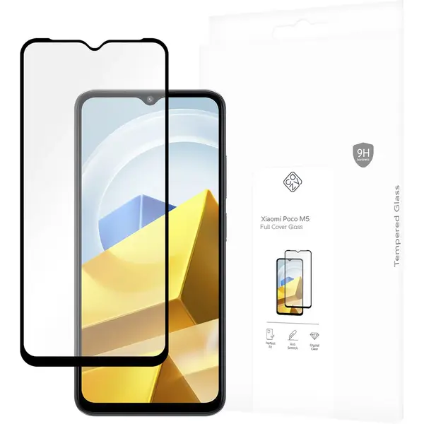 Cazy Screenprotector Geschikt Voor Xiaomi Poco M5 - Screenprotector Full Cover Gehard Glas thumbnail