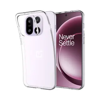 Cazy Hoesje Geschikt Voor OnePlus 15 Hoesje Siliconen - Flexibele Case - Transparant