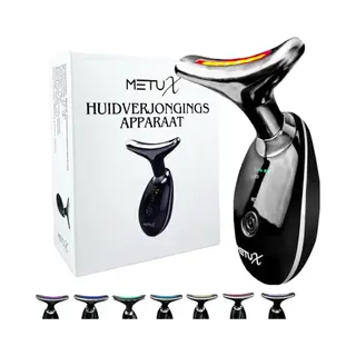 MetuX® Huidverjongingsapparaat – Facelift Apparaat – Huidverjonging – Gezichtsreiniger - Huidverzorging - Huidverjongingsapparaat Gezicht –
