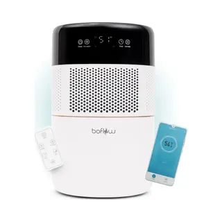 BoFlow® EvoMist40 Luchtbevochtiger - Top Filling - 3-in-1, Luchtbevochtiger Met Filter, Uv-lamp En Aromatherapie