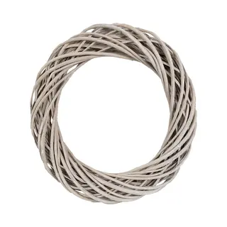 Clayre & Eef Krans Ø 50 Cm Bruin Rotan