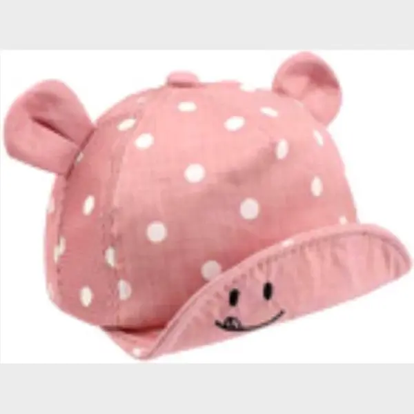 *** Schattig Verstelbaar Baby Petje - Baby Pet Met Oortjes - Bescherming Zon - Van Heble® *** thumbnail