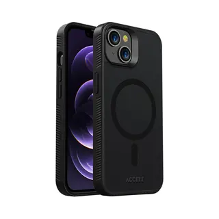 Accezz Rugged Frosted Backcover met MagSafe
