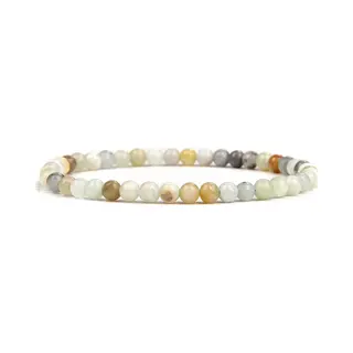 Bixorp Gems Zweedse Amazoniet Edelsteen Armband 4mm - Edelstenen Kralenarmband - Spiritueel Cadeau - 20cm