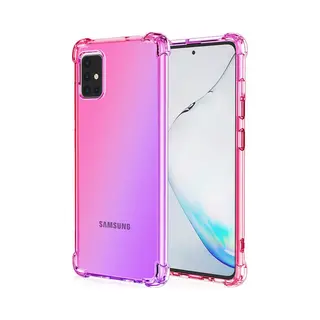 Jvs Products Hoesje Geschikt Voor Samsung Galaxy S23 - Backcover - Extra Dun - Transparant - Tweekleurig - Tpu - Roze/Paars