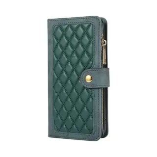Jvs Products Hoesje Geschikt Voor Samsung Galaxy A52 - Bookcase - Pasjeshouder - Portemonnee - Koord - Kunstleer - Groen