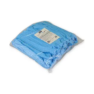 Hynex Haarnetjes Blauw Seal Met 100 Stuks - Pp Non Woven Wegwerp Haarnetten