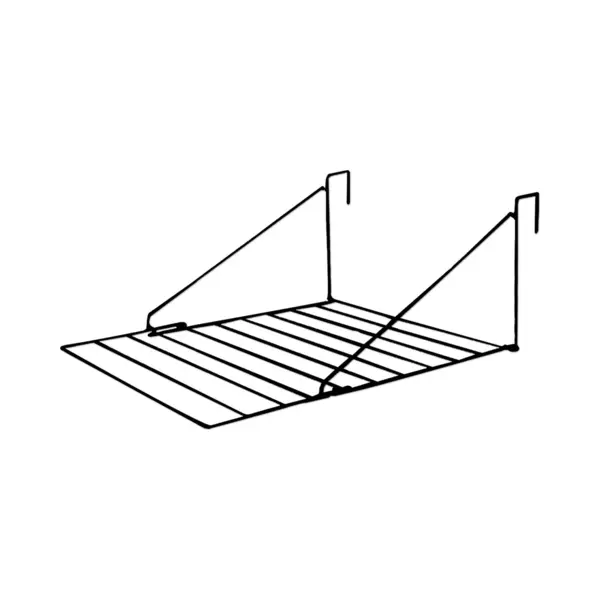 Brasq Droogrek Hangend Zwart - 5 Meter - Wasdroger Voor Deur En Balkon - Wasrek Inklapbaar - Wanddroogrek - Ophangbaar Droogrek- 53x71x27 Cm thumbnail