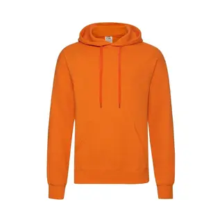 Fruit Of The Loom Hoodie / Capuchon Sweater Oranje Voor Volwassenen - Classic Hooded Sweat - Hoodie - Maat S