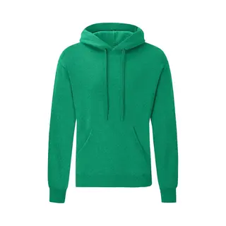 Fruit Of The Loom Hoodie / Capuchon Sweater Kelly Green Voor Volwassenen - Classic Hooded Sweat - Hoodie - Maat M