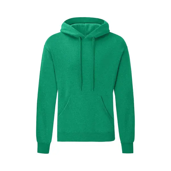 Fruit Of The Loom Hoodie / Capuchon Sweater Kelly Green Voor Volwassenen - Classic Hooded Sweat - Hoodie - Maat M thumbnail