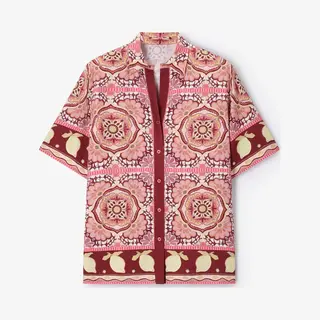 Sissy-Boy - Roze Blouse Met Print
