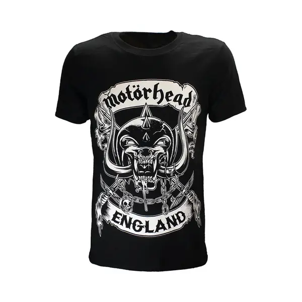 Popmerch Motorhead Crossed Swords England T-Shirt - Officiële Merchandise - Xl thumbnail