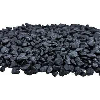 LalaShops Deco Stenen 9-13mm - Zwart - Bodembedekking Voor Bloempotten En Plantenbakken - 1KG