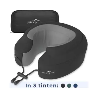 Best Life Nackenkissen Airplane - Reisekissen - Nackenkissen Car Child - Memory Foam