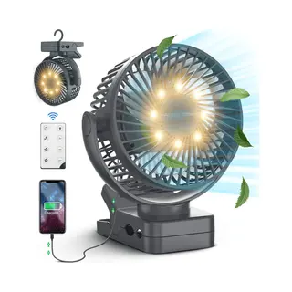 Vulpes Goods® Tech - Mini Usb Ventilator Pro - Oplaadbare Tafelventilator - Stille Mini Fan Met Afstandsbediening - Handventilator - Klein, Stil &