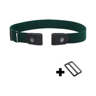 Fako Fashion - Riem Zonder Gesp - Gespvrije Riem - Elastische Riem - Rekbare Riem - Broekriem Zonder Gesp - Stretch Riem - Zwangerschapsriem -