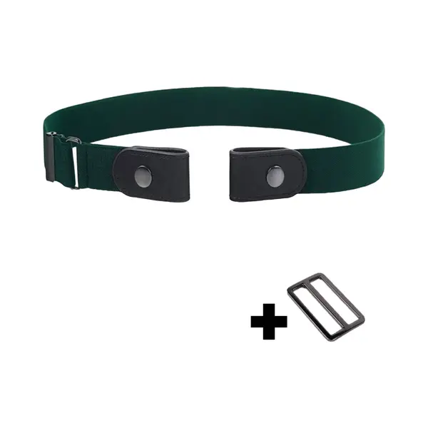 Fako Fashion - Riem Zonder Gesp - Gespvrije Riem - Elastische Riem - Rekbare Riem - Broekriem Zonder Gesp - Stretch Riem - Zwangerschapsriem - thumbnail