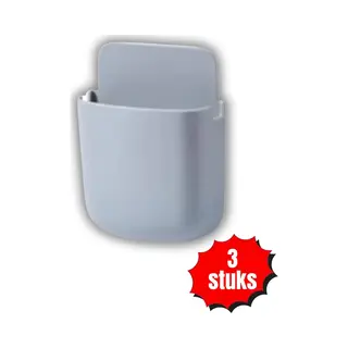 Flokoo Afstandsbediening Houder- Ab Houder - Remote Controll Holder - 3 X 9 X 11, 5 Cm - Set Van 3 Stuks
