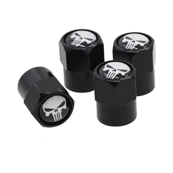 Waledano® Premium Auto Ventieldopjes – Universeel – 4 Stuks – Corrosiebestendig, Lekvrij & Roestvrij – Voor Autobanden thumbnail