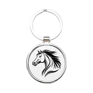 Akyol - Paarden Sleutelhanger - Paarden - Paardenliefhebbers - Paard - Pony - Huisdieren - Ruiters - Hengst - Merrie - Manege - Springruiter -