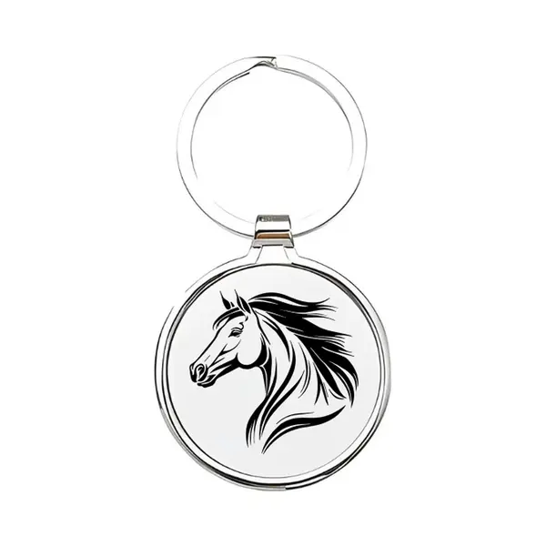 Akyol - Paarden Sleutelhanger - Paarden - Paardenliefhebbers - Paard - Pony - Huisdieren - Ruiters - Hengst - Merrie - Manege - Springruiter - thumbnail
