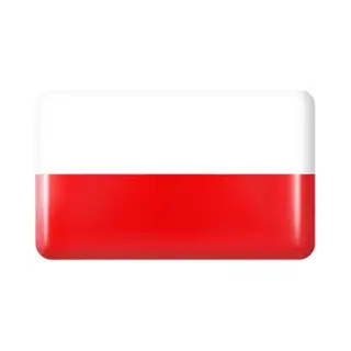 Mini Vlag Sticker - Autostickers - Autosticker Voor Auto - 5 Stuks - Bumpersticker - Polen