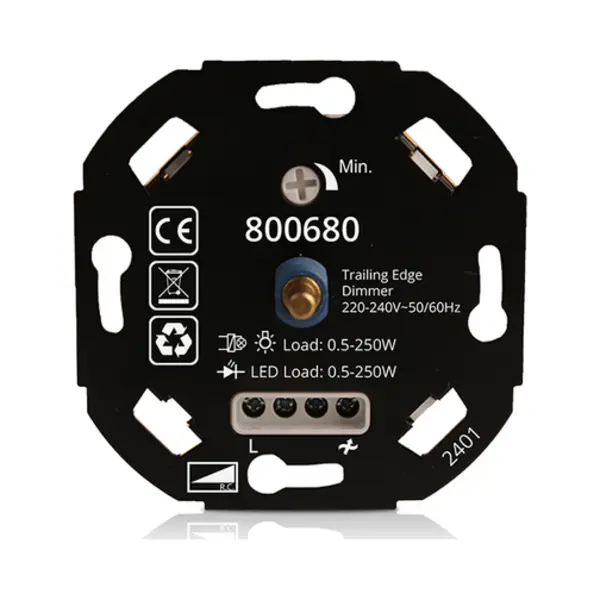 Hoftronic Led Dimmer - 0.5-250 Watt - Geschikt Voor Fase Afsnijding - Universeel thumbnail