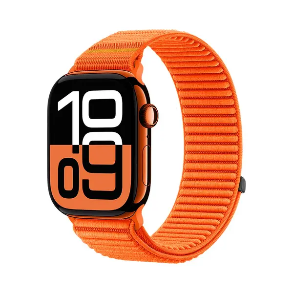 Strap-it Wave Nylon Bandje Met Klittenbandsluiting - Geschikt Voor Apple Watch Series 1/2/3/4/5/6/7/8/9/10/X/Se - IWatch Bandje Voor Kleine Maten 38mm thumbnail